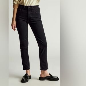 Everlane The Original Cheeky Jean - Tumbled Black sz 28